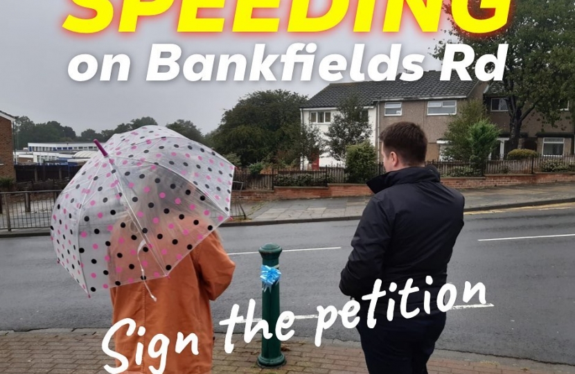 Bankfields petition photo