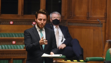 Jacob Young MP in Parliament